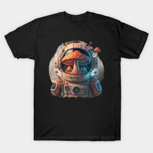 Mushroom head astronaut T-Shirt